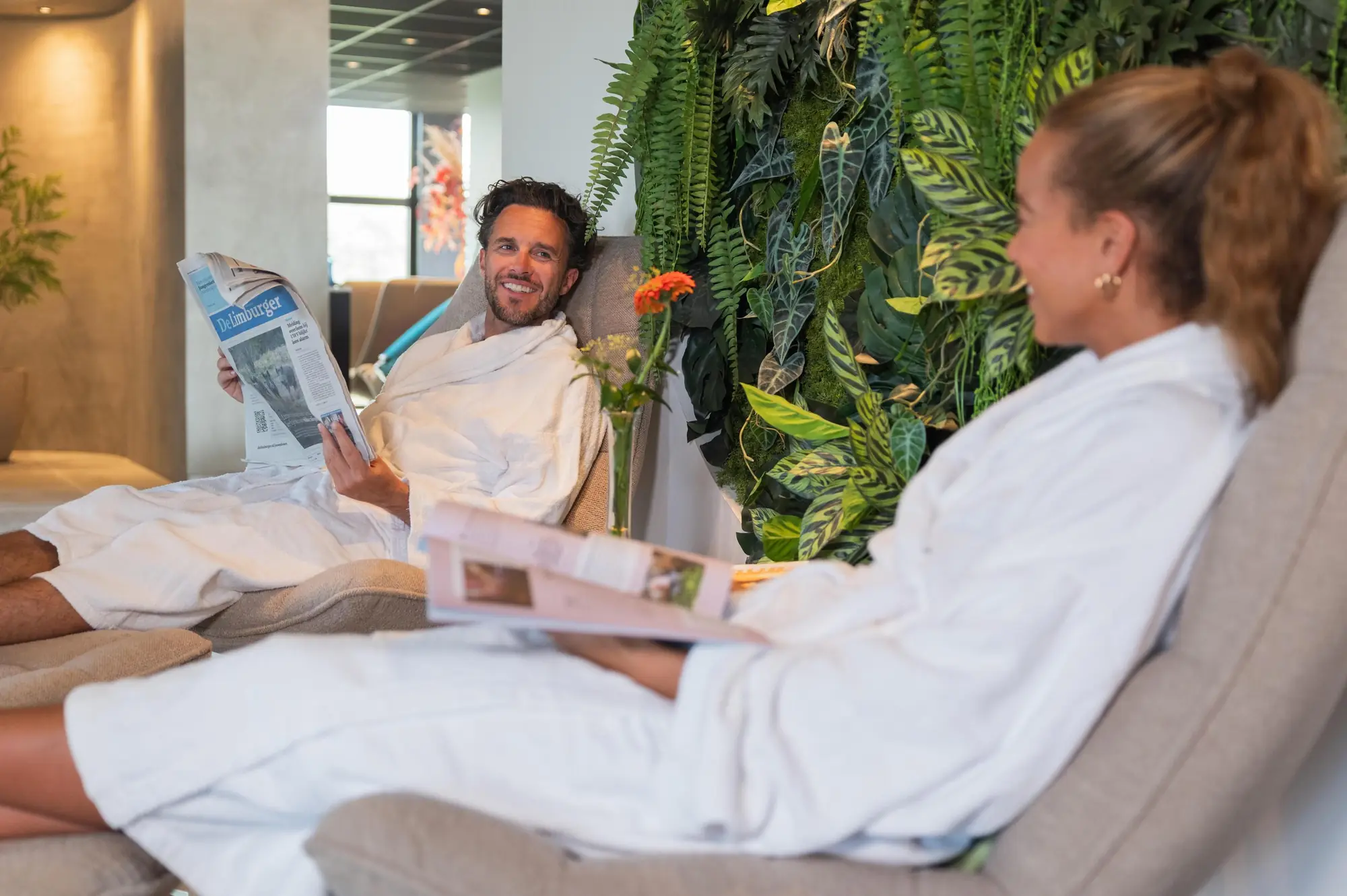 Ruheraum der Wellness im Hotel Asteria